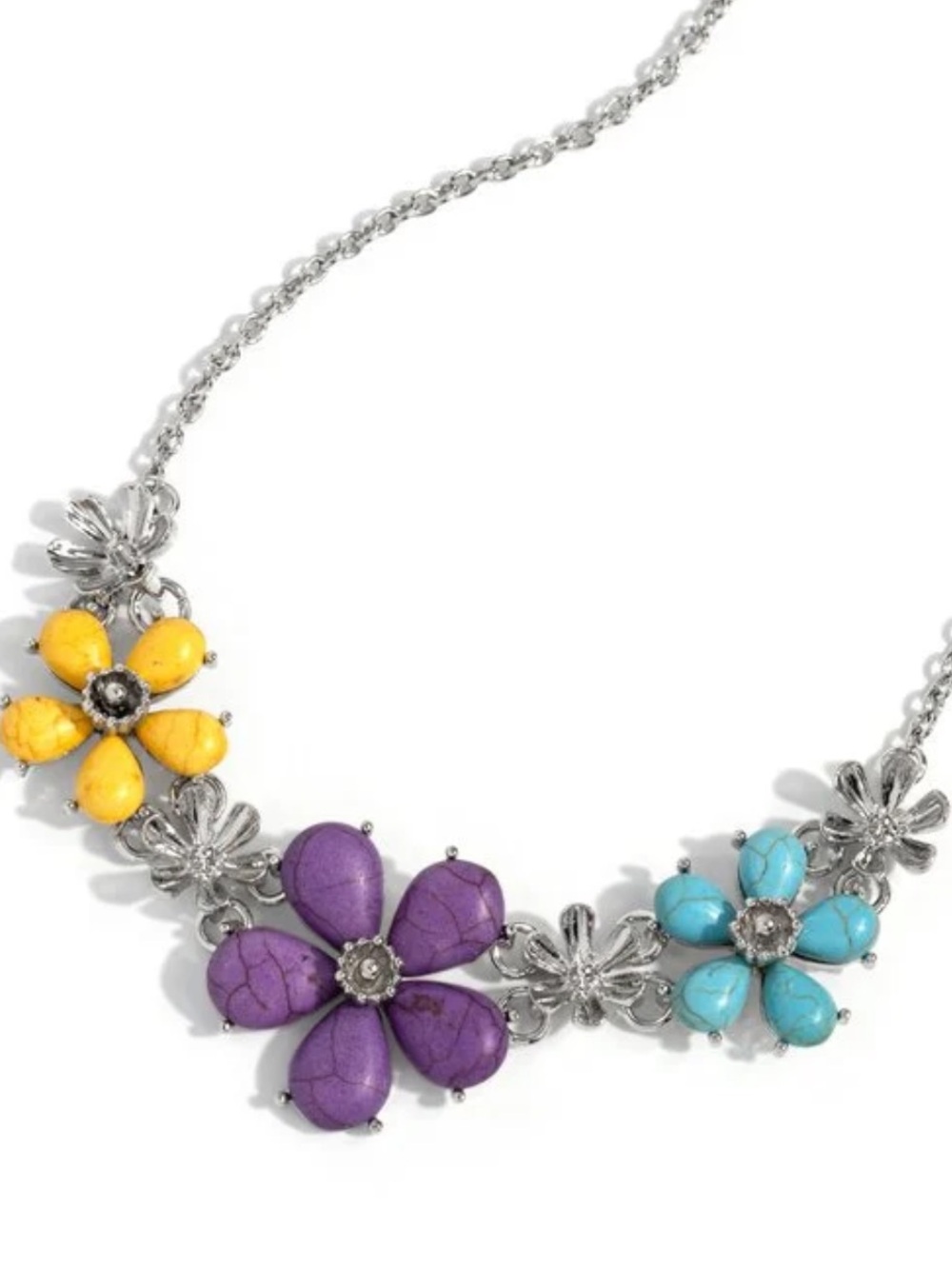 🌼💜🌼 “GROWING GARLAND” PURPLE NECKLACE WITH FREE EARRINGS ~ PAPARAZZI❗️ 🌼💜🌼